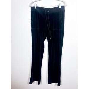 Juicy Couture Vintage Y2K Velour Tracksuit Pants Sz Medium